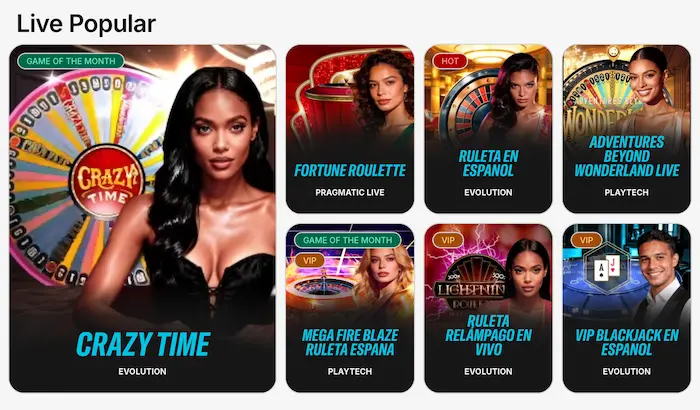 Orobet Casino Juegos