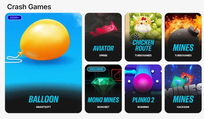 Orobet Casino Juegos games